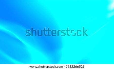 Abstract cyan blue gradient background with smooth, flowing curves and subtle light effects, ideal for modern designs.