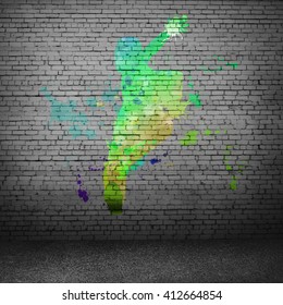 Abstract dancer