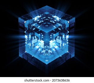 Abstract Dark Background. Bright Box. Shine Square. 
Light Geometry. Smart Code. Energy Effect. Big Data. 
Digital Chip. Glare Grid Lines. Glow Cubes. CPU Core. 
Hi Tech. Mobile Innovation. SSD Board 