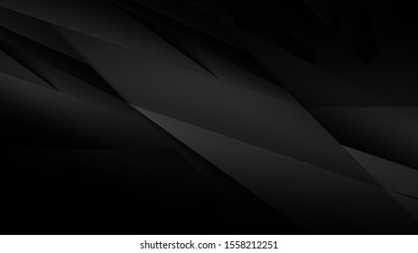 Abstract Dark Background Illustration With Geometric Graphic Elements And Black And White Texture