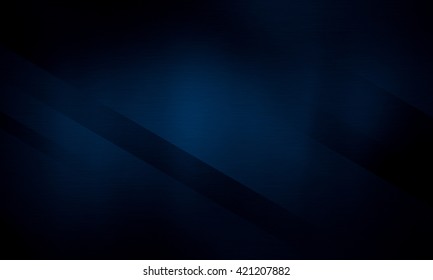 Abstract Dark Blue And Black Background, Design Template, Textured Backdrop.