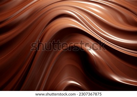 Abstract dark chocolate background, creative chocolate day background