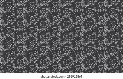 Abstract in dark gray Background