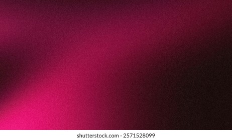 Abstract dark pink gradient background with noise grain overlay texture. Suitable for social media, flyers, posters, wallpapers, etc.