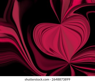 Un diseño corazón decorativo