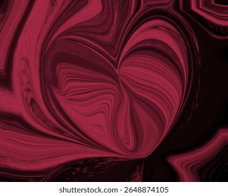 Un diseño corazón decorativo