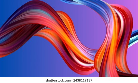   flowing abstract