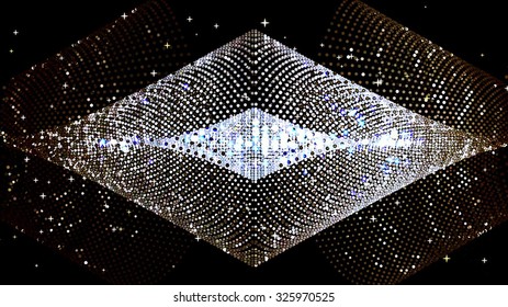 Abstract Diamonds Background
