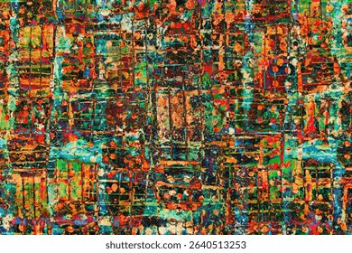 Abstract and digital art suitable for background decoration.