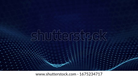 Abstract digital background. Big data code matrix. 3d rendering.