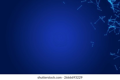  abstract digital background featuring glowing black plexus of interconnected points and lines. Represents big data, neural networks, and futuristic technology. Ideal for AI, blockchain