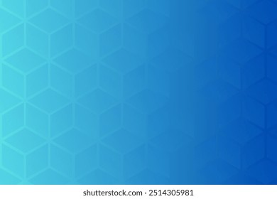 Abstract Digital Blue Hexagons Business or Science Background. Medical Research or Tech Innovation Online Webinar Presentation Event. Conference or Forum Vector Illustration Backdrop - Powered by Shutterstock