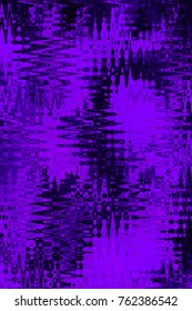 Abstract digital blue and violet background. Overlapping colors