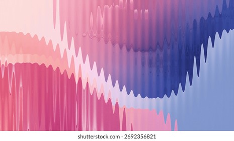 Abstract digital composition with delicate gradients, featuring smooth flowing curves and futuristic lighting effects