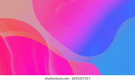 Abstract digital composition with delicate gradients, featuring smooth flowing curves and futuristic lighting effects