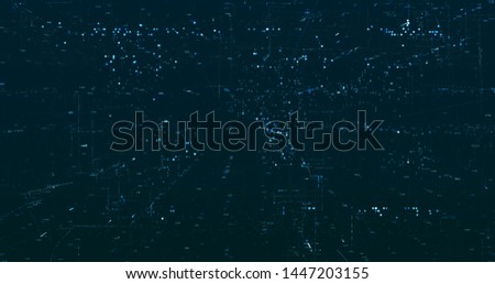 Abstract digital data background. 3D rendering