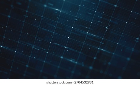 Abstract Digital Data Technology Grid
Illustration of an abstract technology background with digital data patterns on a beautiful graphic grid