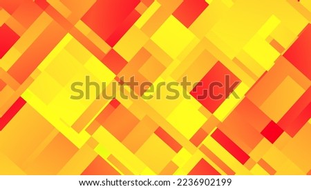 Abstract digital fractal pattern. Horizontal background with aspect ratio 16 : 9. Abstract geometric horizontal backdrop