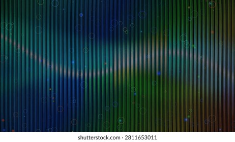 Abstract digital glitch effect on colorful background isolated on white background