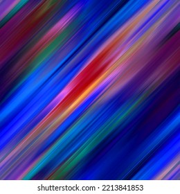 Abstract Digital Paint Satin Silk Effect Diagonal Soft Ombre Stripes Seamless Pattern Blurred Degrade Background