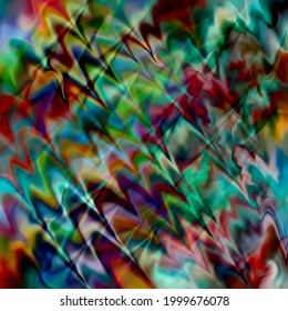 Abstract digital pattern in vibrant colors 