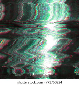 Abstract digital screen glitch effect texture.