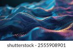Abstract Digital Waveform Network Landscape