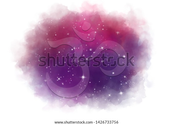 Abstract Diwali Om Hinduism Symbol Star Stock Illustration 1426733756 ...