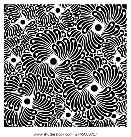 Abstract, Doodle black lines in abstract pattern without exact pattern, Doodle, Pattern, Image with white background