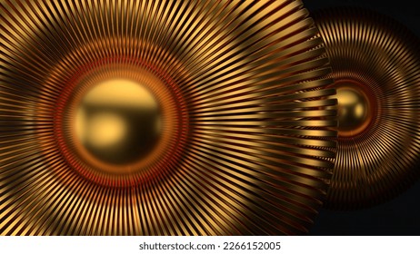 Abstract, dramatic, modern and high -quality 3D Rendering Graphic Design Element Material High quality 3d illustration.