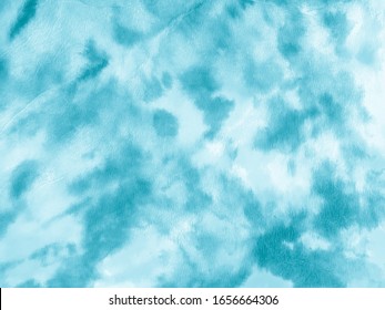 Abstract Drawing Texture. Aqua Artistic Dye Texture. Blue Dirty Watercolour Splash. Grungy Decorate Old Paper. Tie Die Background Batik Classic Backgrounds. Blue Tie Dye