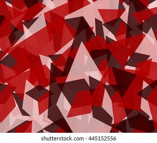 Abstract edgy  angular background  Scattered edgy overlapping shapes  monochrome texture  pattern