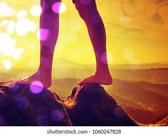 Abstract Effect Naked Male Legs On Stock Illustration Shutterstock