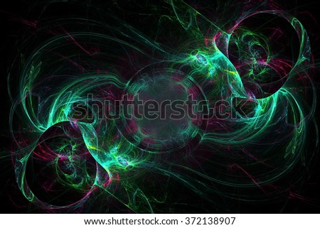 Abstract electromagnetic spark wallpaper
