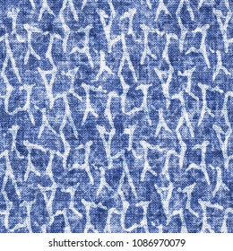 Abstract Elements Watercolor-Dyed Effect Textured Background. Seamless Pattern.