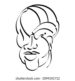 525 Fine Facial Features Images, Stock Photos & Vectors | Shutterstock