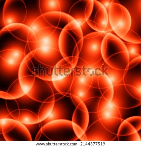 Abstract fantasy background with light effect . Bright saturated hues. Orange and black colors. Effect bokeh