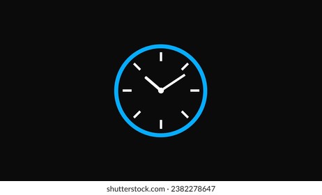 abstract fast timer clock icon illustration 4k 