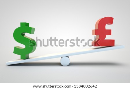 abstract finance concept 3d rendering