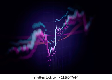 Abstract Financial Chart Uptrend Line Graph Stock Vector (Royalty Free ...