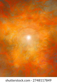 An abstract of fire and flames.