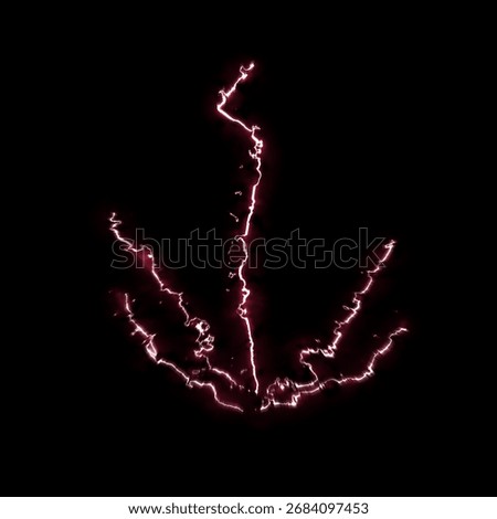 Abstract Flash FX explosion electric energy shockwave effect, Electrical current, glow neon. for visual effects, fight scenes, cartoon style.