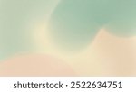 Abstract flat style Vintage soft blur defocused noise grainy freeform gradient background Desert sand, Dun, Dutch white, Ash gray, Cambridge blue, mid century modern colors airbrush copy space