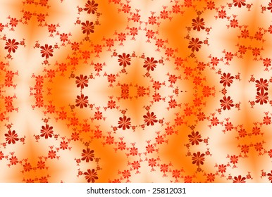 Abstract floral background