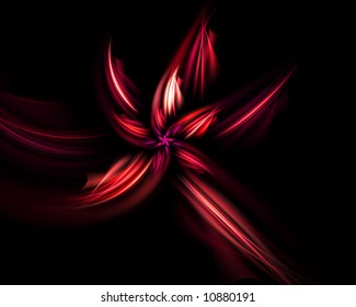 abstract flower
