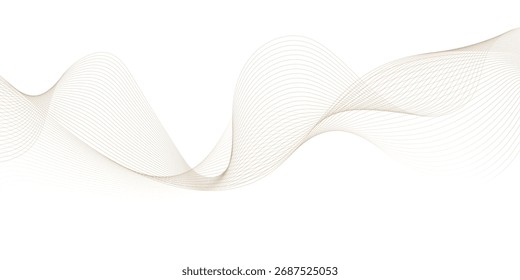 Abstract flowing wave lines in gradient colors of soft blue and golden yellow on a white background,
smooth curves creating a sense of motion and harmony, minimalistic modern design