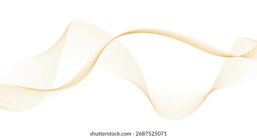 Abstractas líneas ondulatorias en