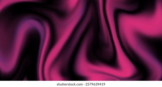 Abstract Fluid Gradient Waves Flow with Smooth Flowing Pattern