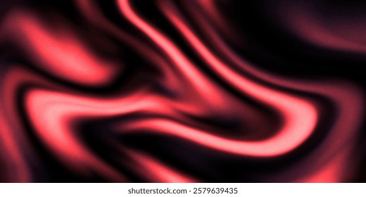 Abstract Fluid Gradient Waves Flow with Smooth Flowing Pattern