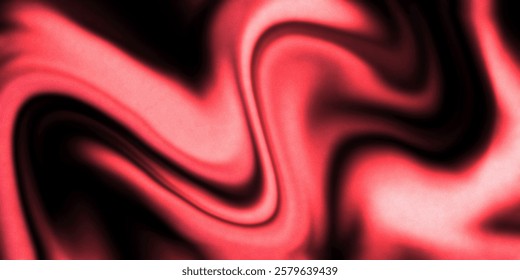Abstract Fluid Gradient Waves Flow with Smooth Flowing Pattern